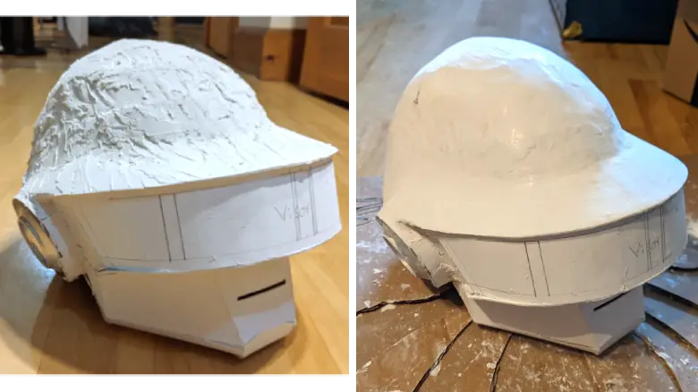 Casque de Daft Punk - Étapes 3 & 4