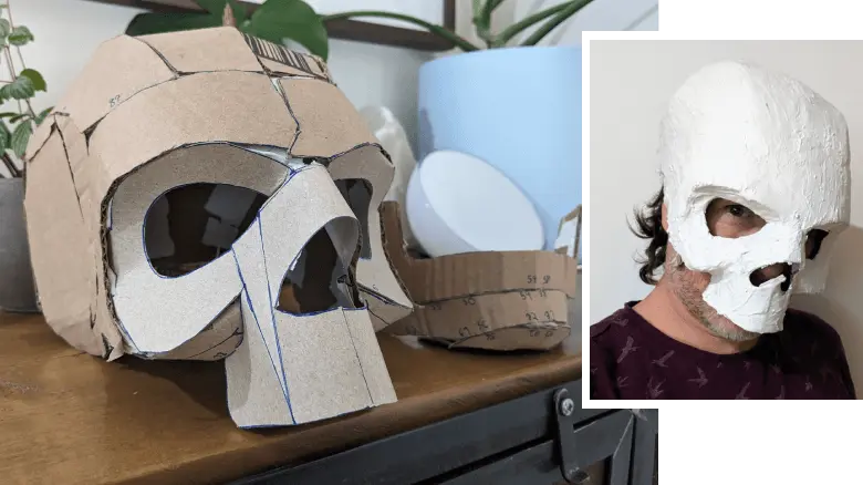 Masque de Skeletor - Étapes 1 & 2