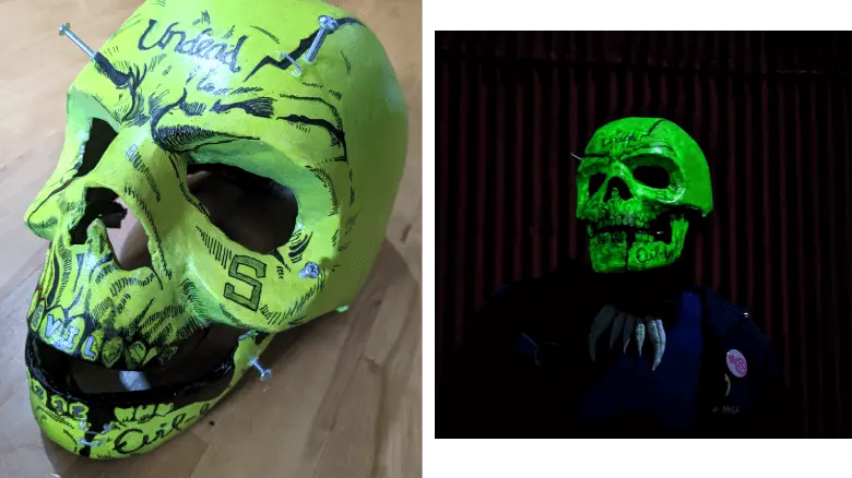 Masque de Skeletor - Étapes 5 & 6