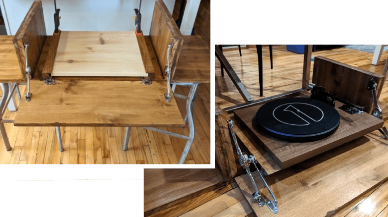 Meuble stéréo - Étapes 3 & 4